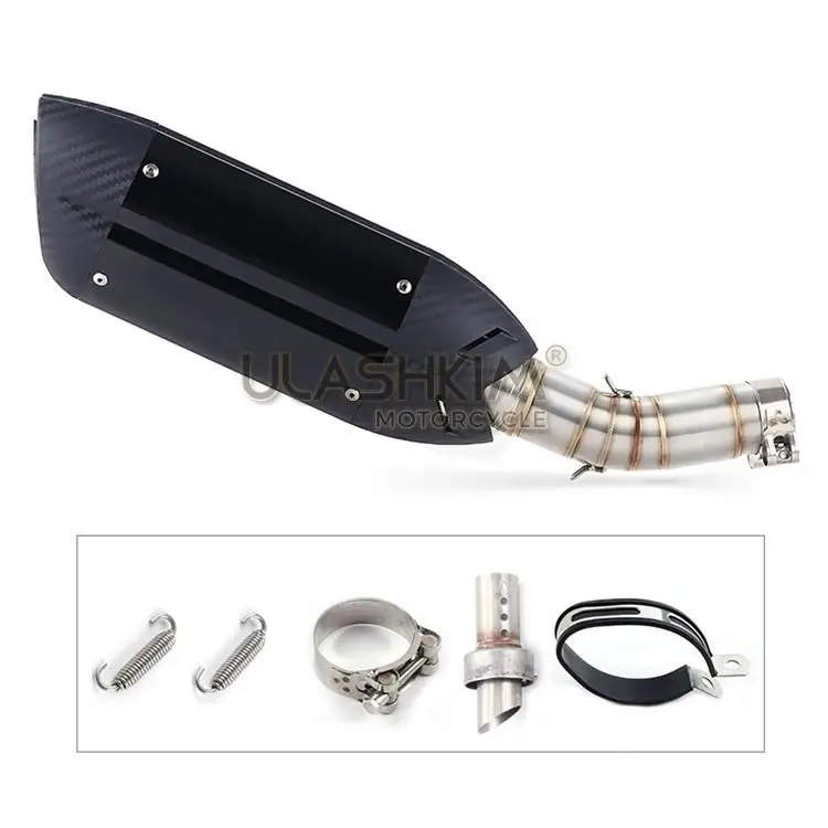 Полная выхлопная система мотоцикла глушитель Escape slip on для suzuki GSX250R GSX 250R GSX250 GW250 Link средняя труба с DB-KILLER