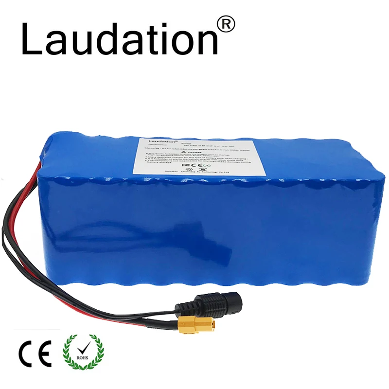 Laudation 36V 10ah блок батарей электрического велосипеда 10S 4P 500W высокая мощность и емкость 42V мотоцикл Скутер с BMS