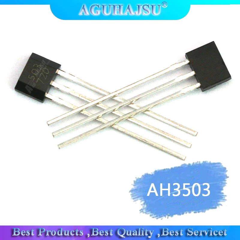 10pcs 3503 Linear Hall Circuit Element Switch TO-92UA AH3503 | Электронные компоненты и принадлежности