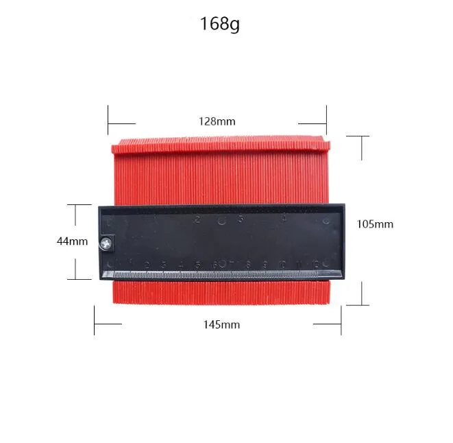 Пластиковый профиль копировальный датчик контурный манометр Дубликатор стандартный " Ширина древесины инструмент для маркировки плитки ламината общие инструменты