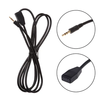 

3.5mm Car AUX Input Cable Audio Male Jack Music Adapter For Iphone BMW E46 Q84E