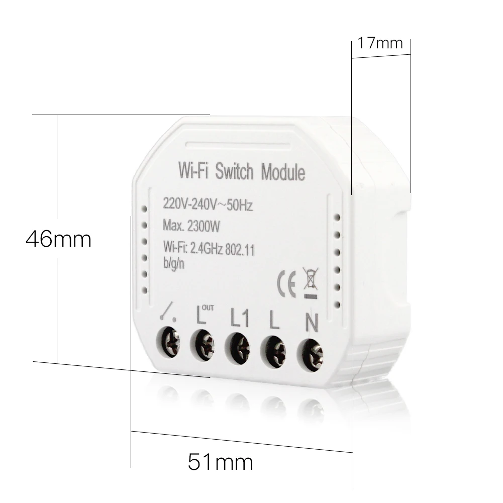 MS-104 wifi умный переключатель модуль универсальный умный дом дистанционное управление wifi модули автоматизации для Amazon Alexa Google Home IFTTT