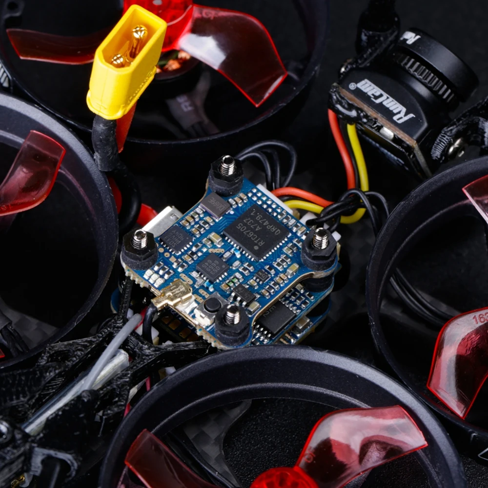 IFlight TurboBee 77R Micro FPV Racing Whoop 2-3S sucex Micro F4 12A 200mW Turbo Eos2 PNP BNF FPV Крытый гоночный Дрон для начинающих