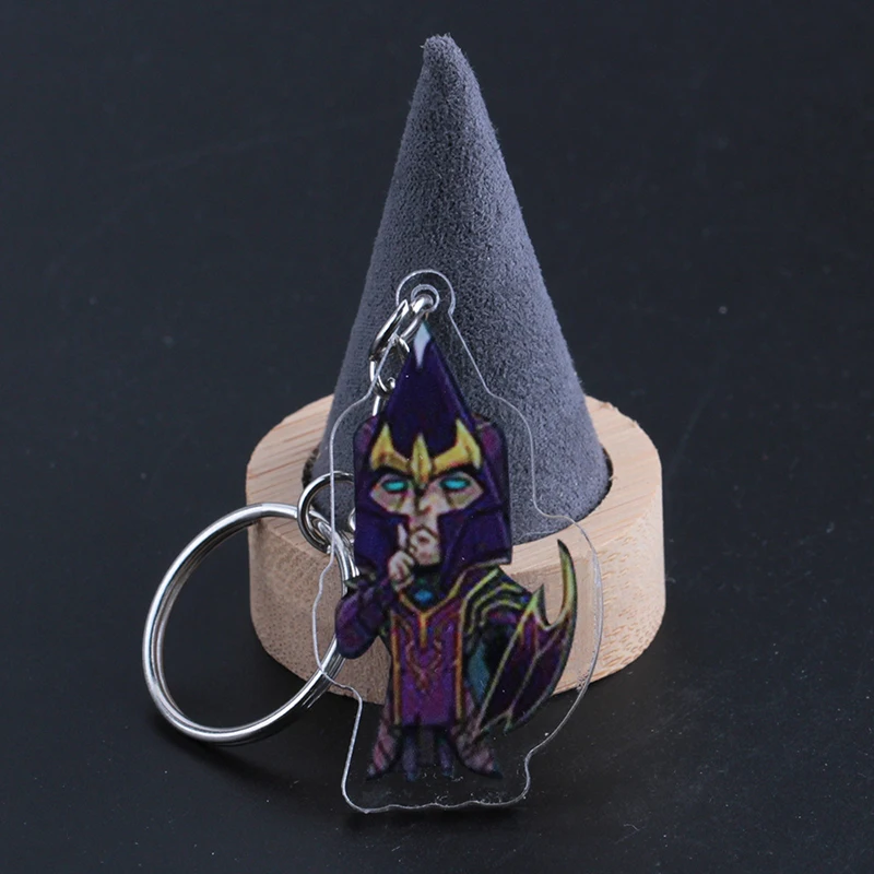 Игра Dota 2 акриловый брелок Dota2 мультфильм фигура кулон брелок Porte Clef ювелирные изделия
