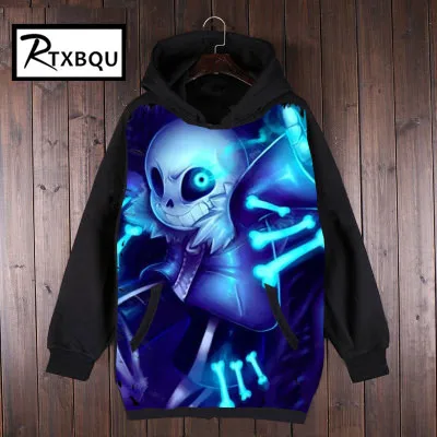 Новые толстовки Undertale дизайн Sans шаблон 3D печать модные мужские и женские толстовки кофты Топы - Цвет: 15