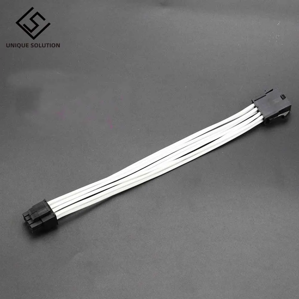 Basic Extension Cable Kit; 1Pcs Atx 24Pin Eps 4+4Pin Pci-E 8Pin Pci-E 6Pin Power Extension Cable 18AWG Wire Computer connectors 2