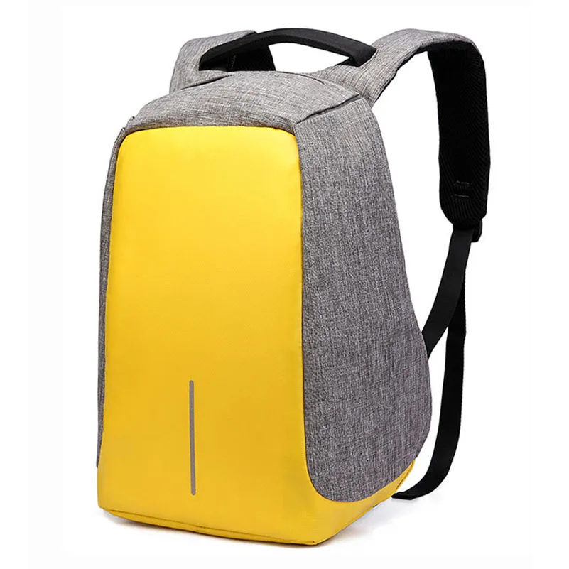 

New Oxford Cloth Double Backpack Male Business Computer Backpack Creative Usb Anti-Theft Backpack