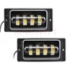 2PCS High qulity Cars front fog Lamp Waterproof 6000K Led Fog Lights fog Passing Light for Lada 2110 -2117 ► Photo 1/6