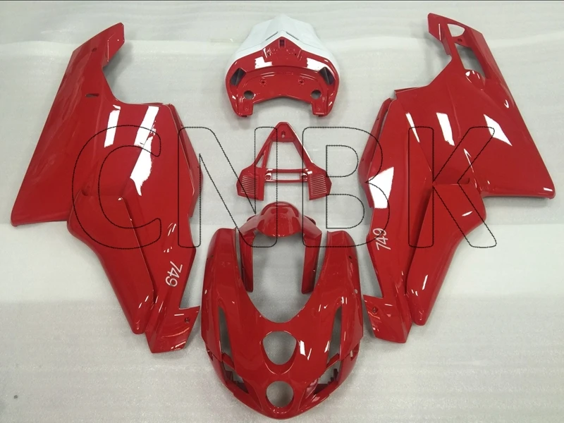 for 999S 03 Bodywork DUCATI 749 Red White Motorcycle Fairing 2003 - 2004 Full Body Kits | Автомобили и мотоциклы