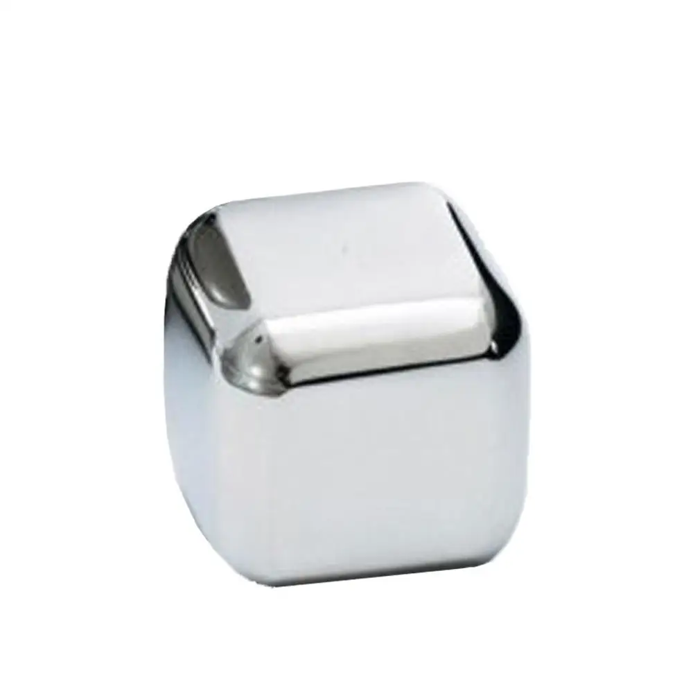 

Whisky Stainless Steel Ice Cube 304 Stainless Steel Ice Blocks Lasting Unmelted Recycling Use For Bar Hotel Home