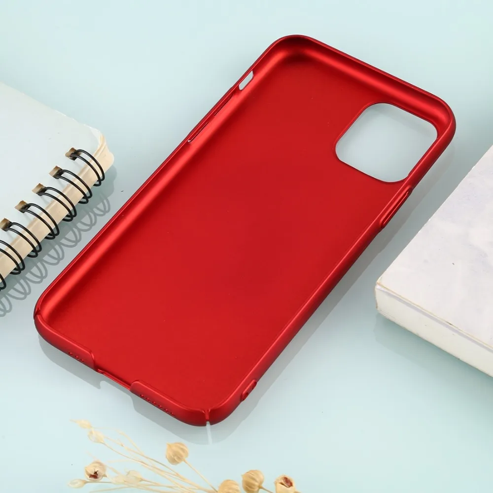 Сплошной цвет пластиковый защитный чехол для iPhone 11 Pro