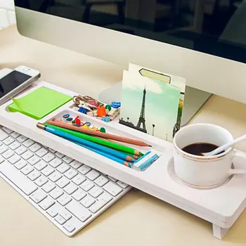 

Office Supplies Desktop Storage Rack Multifunctional Computer Keyboard Finishing Rack Partition Rack Wholesale Notebook Phone