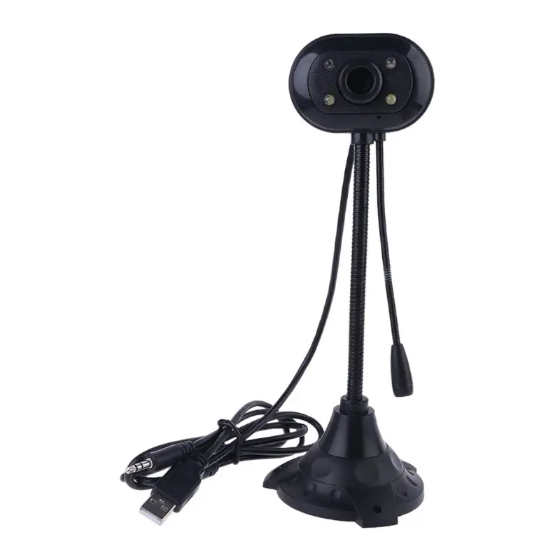 

High Definition USB Video Camera Drive-free Desktop Computer Laptop Digital Camera with Microphone for Online Courses Meeting