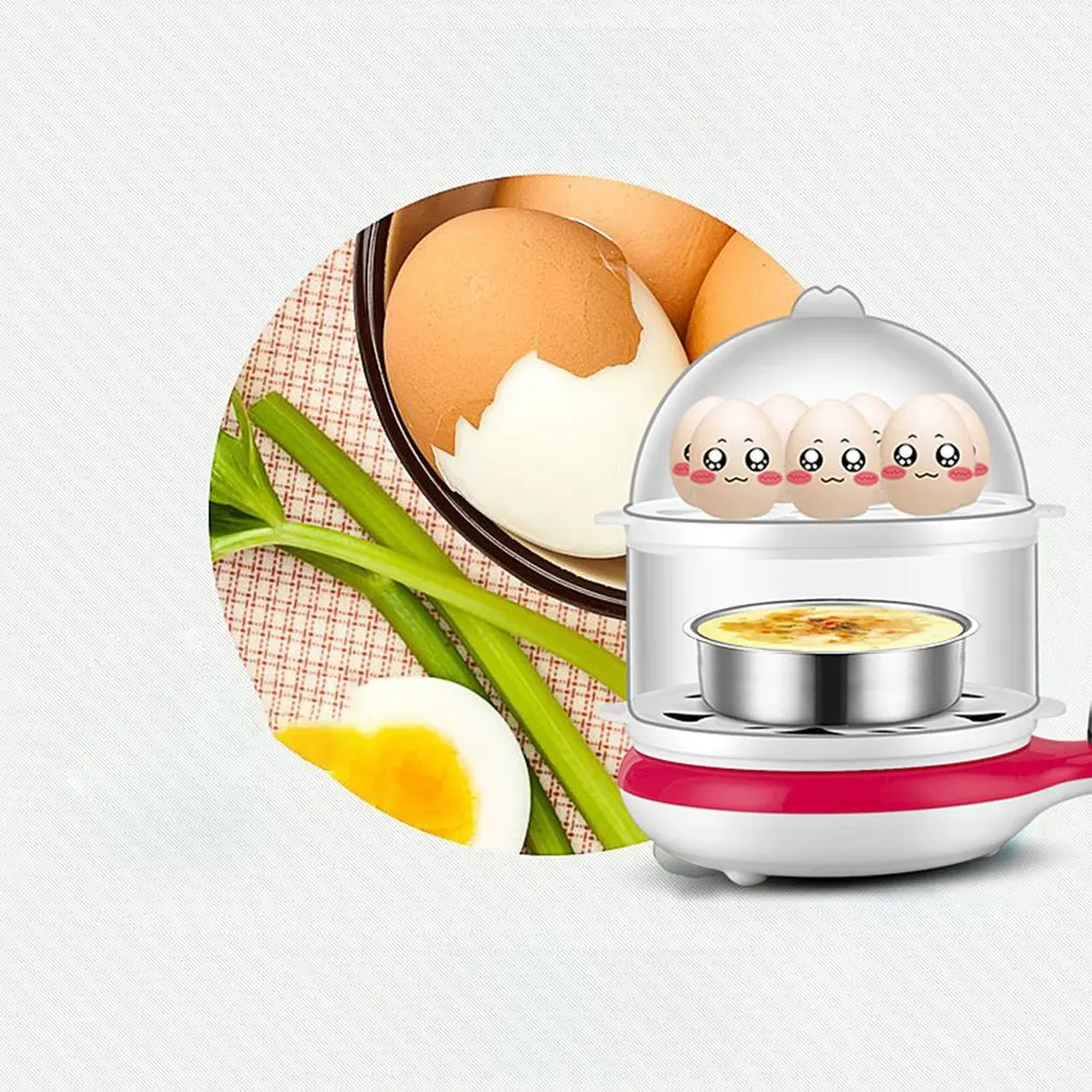 Яичный котел двухслойная емкость яичная плита маленькая жарочная сковородка для омлета маленькая Паровая яичная машина для завтрака