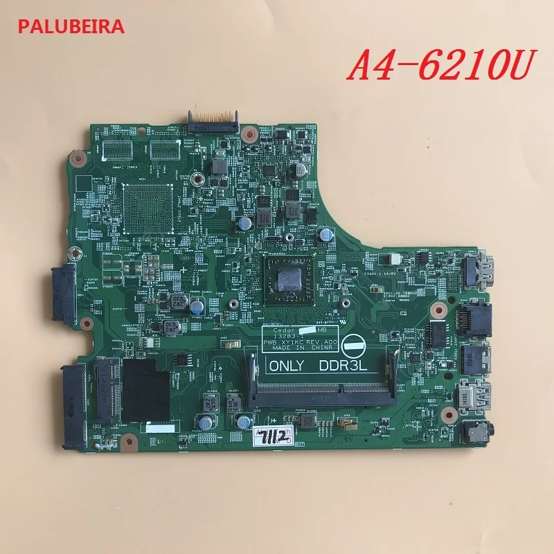 PALUBEIRA A4-6210U для DELL INSPIRON 3441 3541 3442 3542 3543 3443 Материнская плата ноутбука 13283-1 ПРБ: XY1KC REV: A00 CN-03F7WK 3F7WK