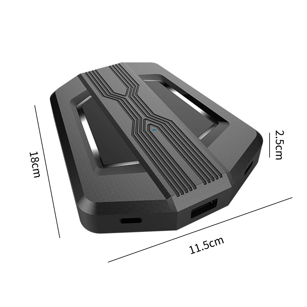 Type-c USB адаптер портативный 5 в питание клавиатура мышь конвертер аксессуары мобильный геймпад Видео игровой контроллер для переключателя