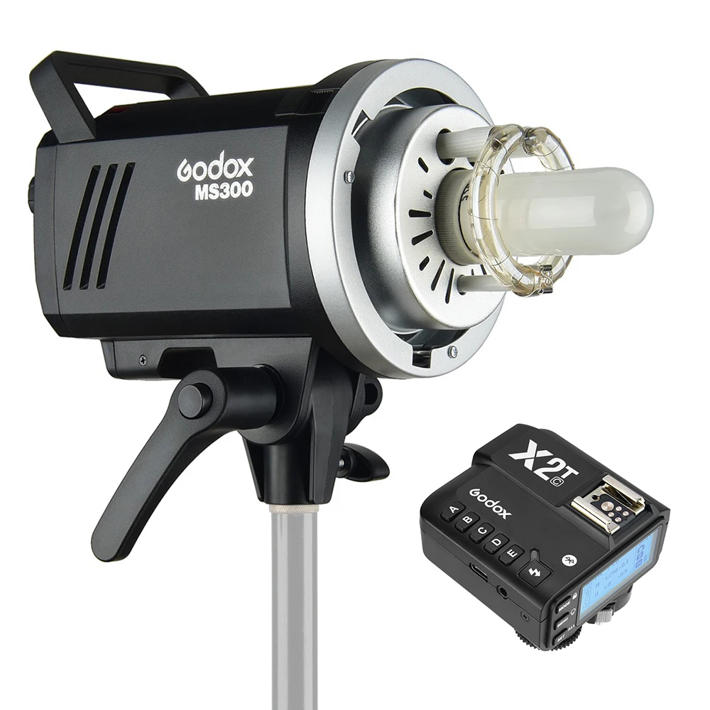 Godox MS300 студийная вспышка стробоскоп свет 300Ws+ X2T-C E-TTL II Беспроводная вспышка триггер 150 Вт лампа Bowens крепление для камеры Canon DSLR
