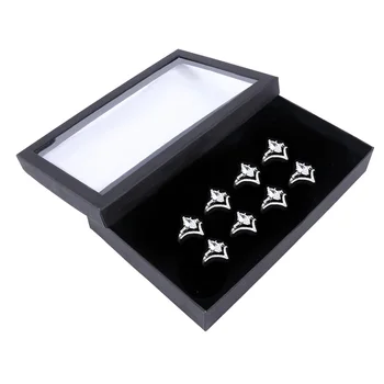 

Jewelry Organizer Holder Exquisite Practical 36 Slots Ring Box Jewelry Box Storage Display Box Transparent Window Show Case New