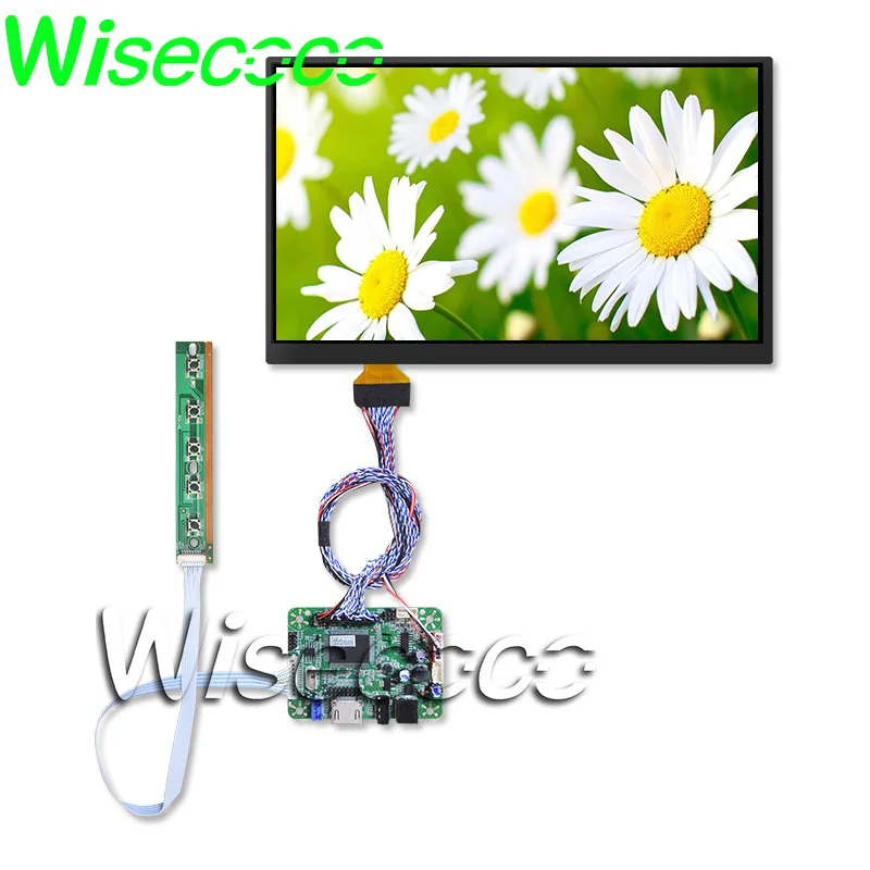 Wisecoco 10.6 Polegada 1920*1080 Fhd Ltl106hl01001 Ips Display Lcd Lvds Placa Controlador para Raspberry pi Almofada Tablet