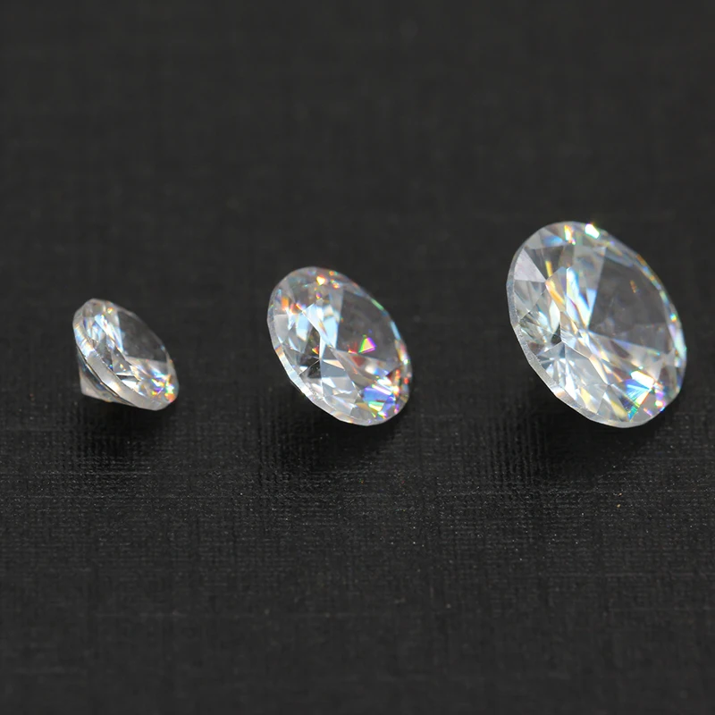 20 шт./упаковка круглый цвет циркониевые Стразы с острым носком Блестящий