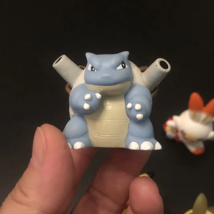 Takara tomy genuíno pokemon água tipo squirtle blastoise figura de ação  modelo ornamento brinquedos