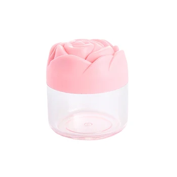 

NEW Cosmetic Flower Cap Box Bottle Face Cream Eye Shadow Cream Sub-bottle Cream Bottle Sub-pack Maquillaje 20g Rose Cap