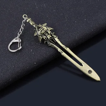 

God Of War Keychain Kratos Sword of Olympus Keychains For Gift Bag Hanging Pendant Car Keychain Jewelry Chaveiro Gifts