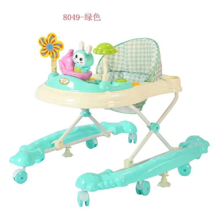 

Baby Walker 6-18 Month Anti-Falling with Brake Height Adjustable U-Shaped Baby Walker Manufacturers Direct Selling