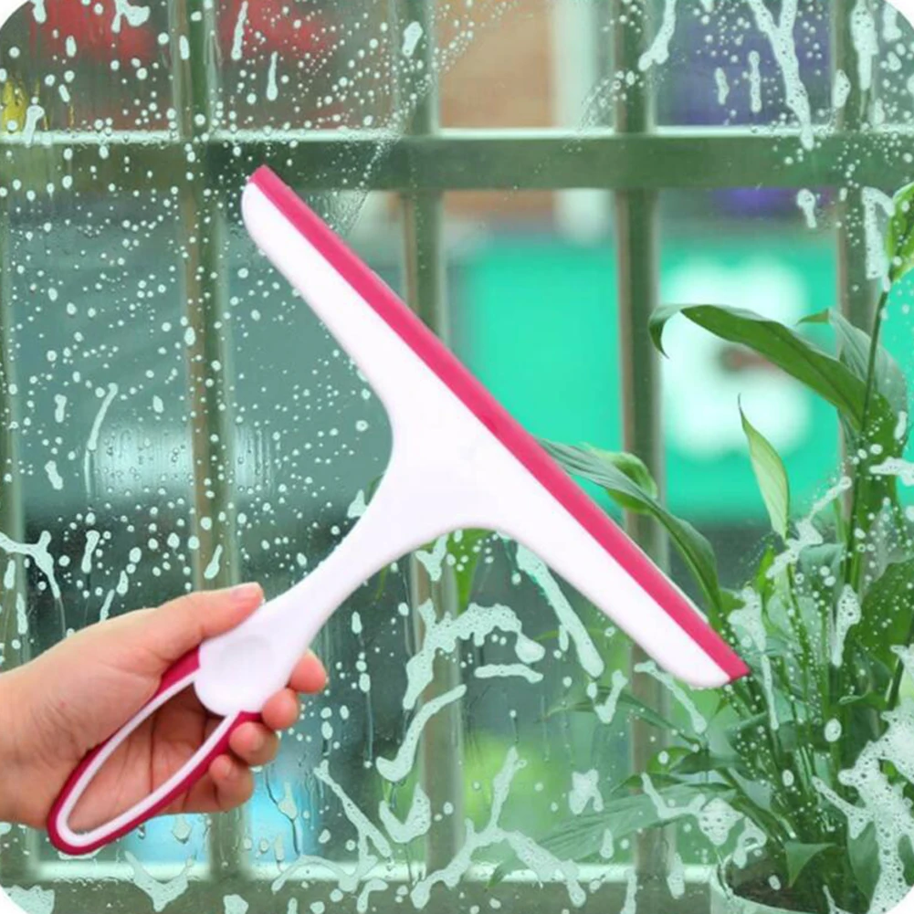 Glass Window Wiper Soap Cleaner Squeegee Shower Bathroom Mirror Cleaning Brush window cleaning brush window cleaner
