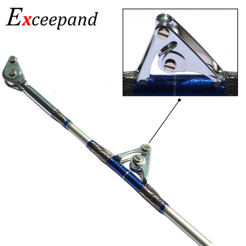 Rod Exceepand 50 LBS Троллинг удочка 1,8 M-2,1 M большая игра сверхмощный углеродный Морской Катер