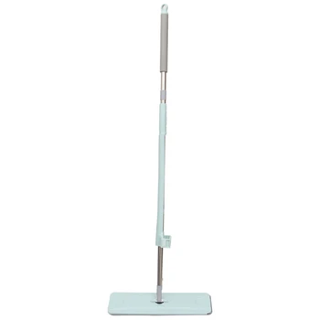 

Flat Squeeze Mop Hand Free Washing Floor Cleaning Mop Microfiber Mop Pads Wet or Dry Usage Spin Mop Home House Office
