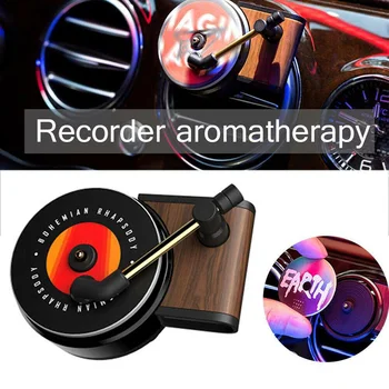 

Retro Car Air Conditioning Outlet Perfume Record Player Car Aromatherapy DJA99