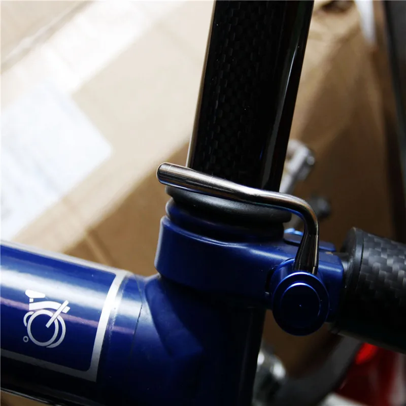 Aceoffix для Brompton складной зажим стойки сиденья велосипеда Ti титановая ось Сверхлегкий велосипедный Подседельный штырь зажим