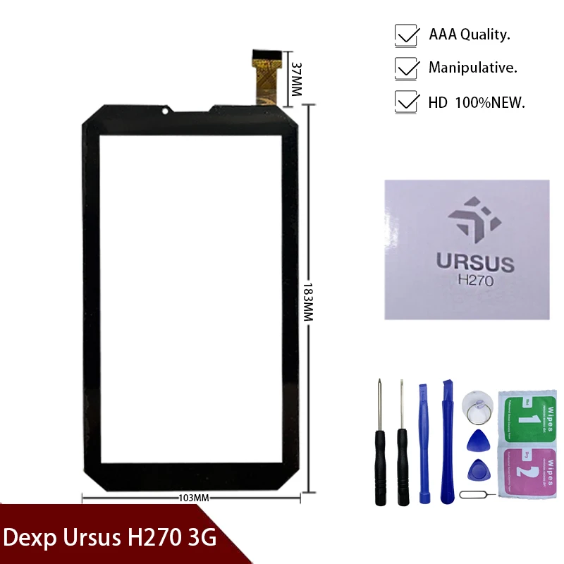 7 дюймовый сенсорный экран для планшета Dexp Ursus H270 3G дигитайзер сенсорного экрана