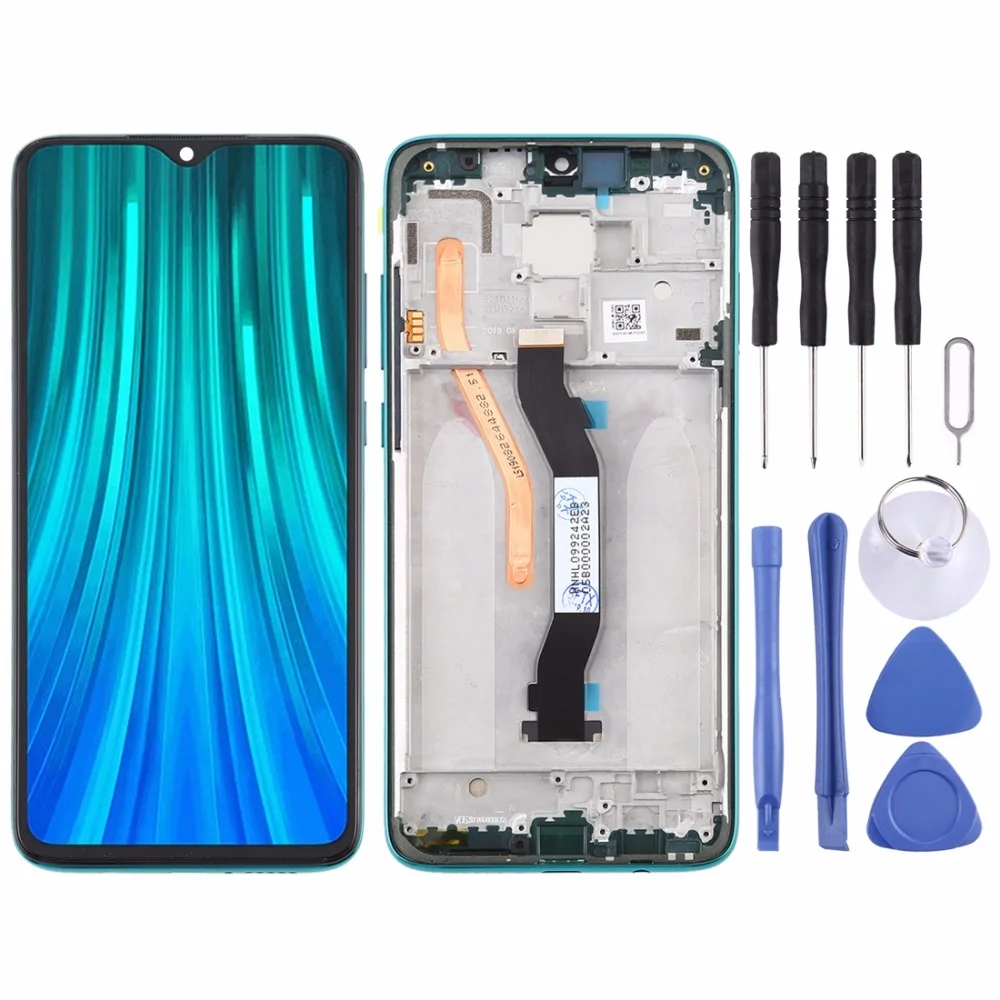 ЖК-экран и дигитайзер полная сборка с рамкой для Xiaomi Redmi Note 8 Pro