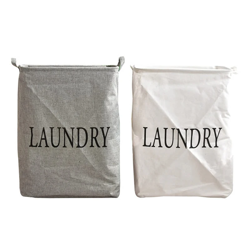 

Large Waterproof Closing Square Dirty Clothes Bucket Durable Toy Storage Basket Foldable Laundry Storage Basket For Bathroom