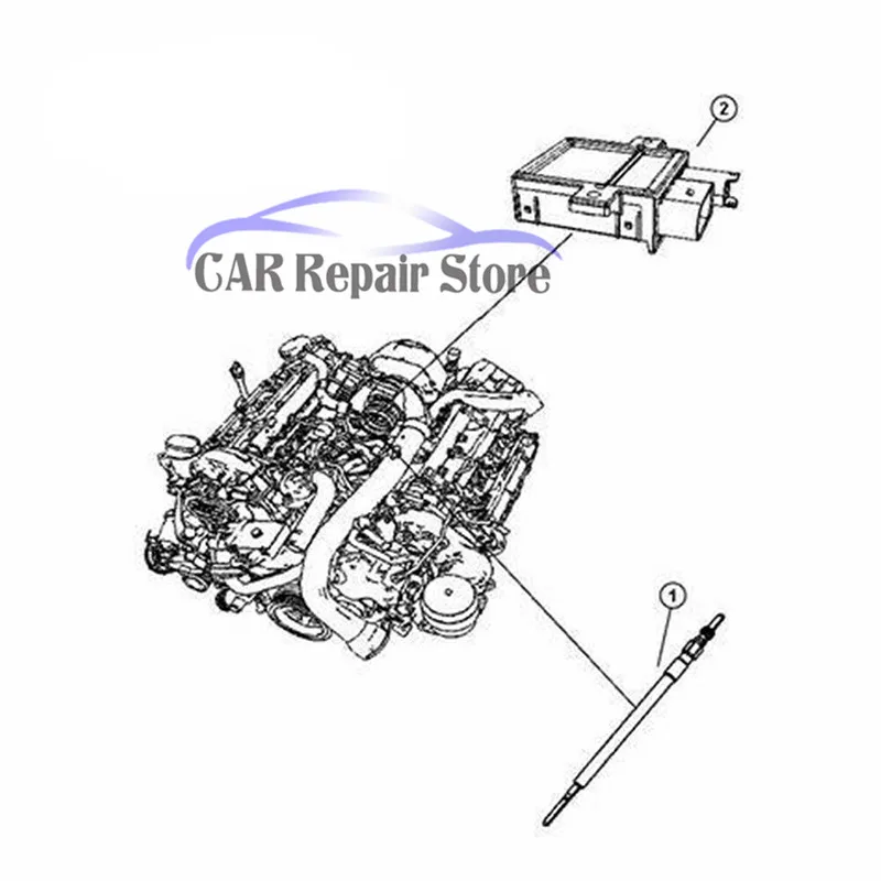 6429007801 6429005801 для Mercedes-Benz Dodge Sprinter 2500 дизельный контроллер накаливания OEM 642 900 78 01 6429007801 68013182AB