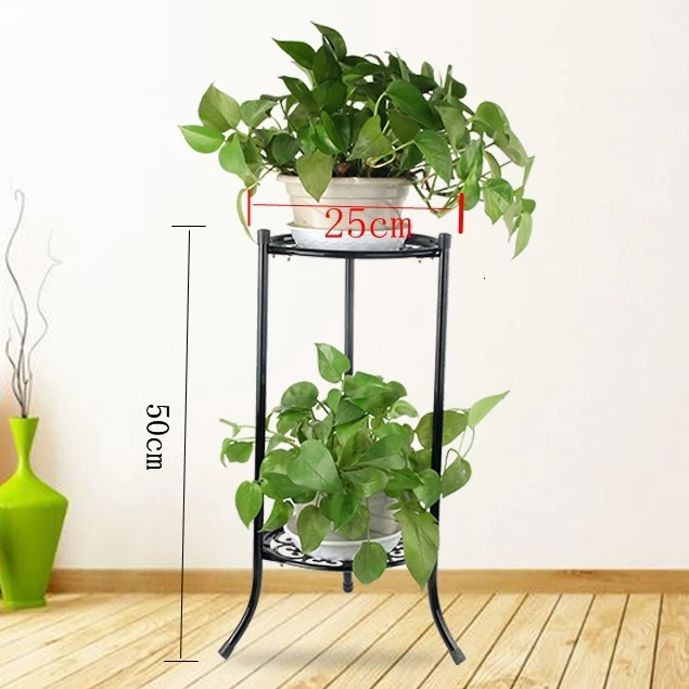Rek поддержка для Планта плантеновые стандартные полки украшения Terrasse Цветочная полка Balkon стенд Balcon растения на балконе стойка - Цвет: MODEL M