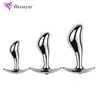 Anal Plug Sex Toys Stainless Smooth Steel Butt Plug Tail Crystal Jewelry Trainer for Women/Man Anal Dildo Adults Sex Shop 1