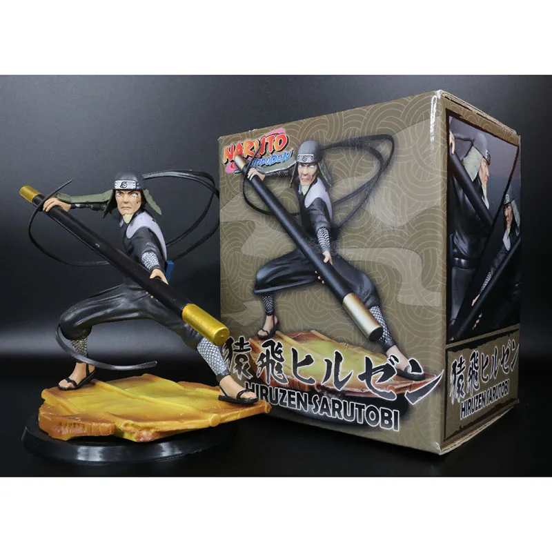 

Anime Naruto: Shippuden Third generation fire shadow Sarutobi Hiruzen PVC Action Figure Collectible Model Toys For Children Gift