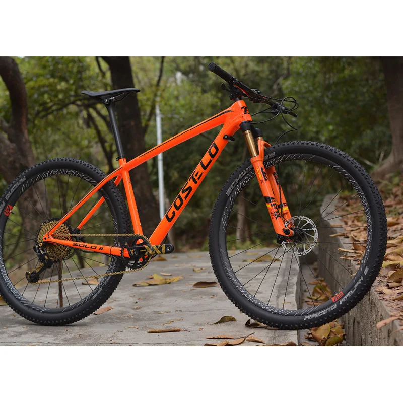 T1000 углеродного волокна Costelo SOLO II горный велосипед MTB 29er карбоновая рама для