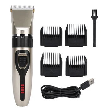 

10W USB Charging Electric Hair Clipper Hair Trimmer Cutting Machine Styling Tool LED Display Barber Clippers