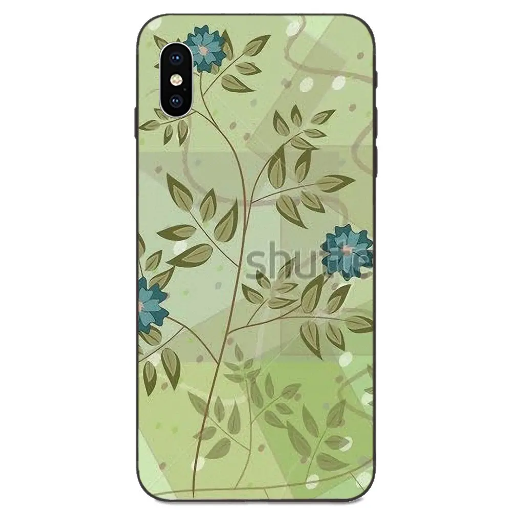 Мягкий чехол для Galaxy A10S A20S A2 Core A30S A40S A50S A70S A90 5G M10 M30S M40 Note 10 Plus абстрактный зеленый