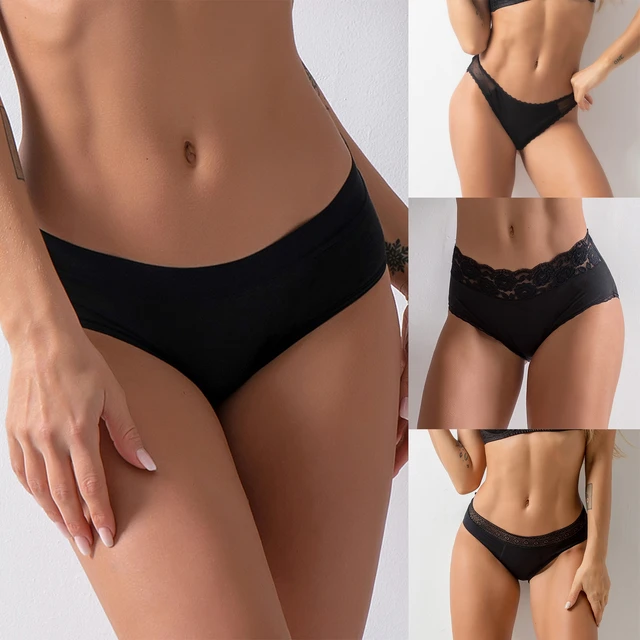 Plus Size Period Underwear Women Bamboo Fiber 4-layer Leakproof Absorbent  Briefs Physiological Shorts Panties For Menstruation - Feminine Hygiene  Product - AliExpress