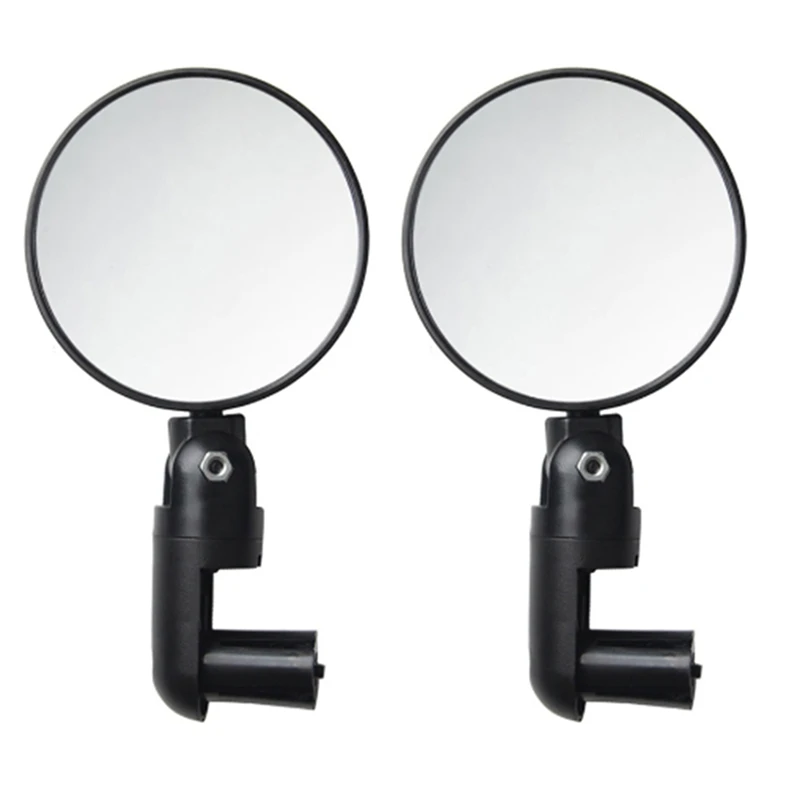 

2Pcs Bicycle Rearview Handlebar Mirrors Cycling Rear View Mtb Bike Acrylic Handle Rearview Mirror