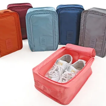 

Fashion storage bag travel portable handbag shoe bag waterproof bag 6 color home storage organization WF905325