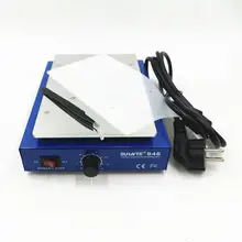 220 В 450 Вт Регулируемая термостатическая нагревательная платформа телефон экран нагревательные компоненты для материнских плат подогреватель распайки 130 мм* 180 мм