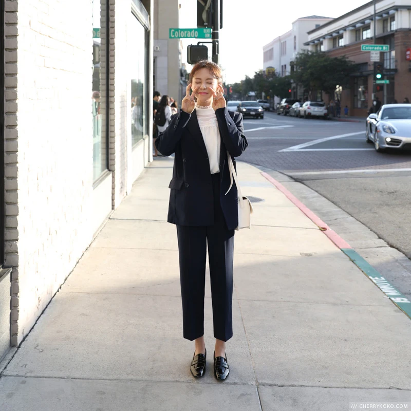 2020 New Temperament Casual Suit Suit Western Age Relief Korean Version Loose Fashion Suit Two-piece Suit