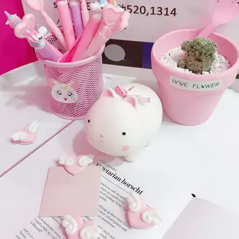 

1pcs Cute piggy bank large capacity decorative shatter-resistant coin box craft Kids gift piggy bank Photo props doll room Toy
