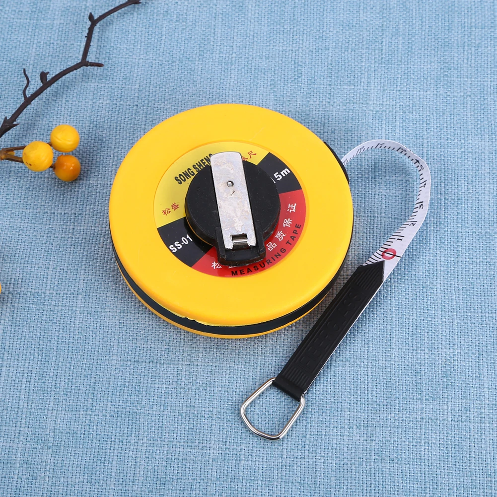 Fiberglass Soft Tape Measure Portable Building Surveying Distance